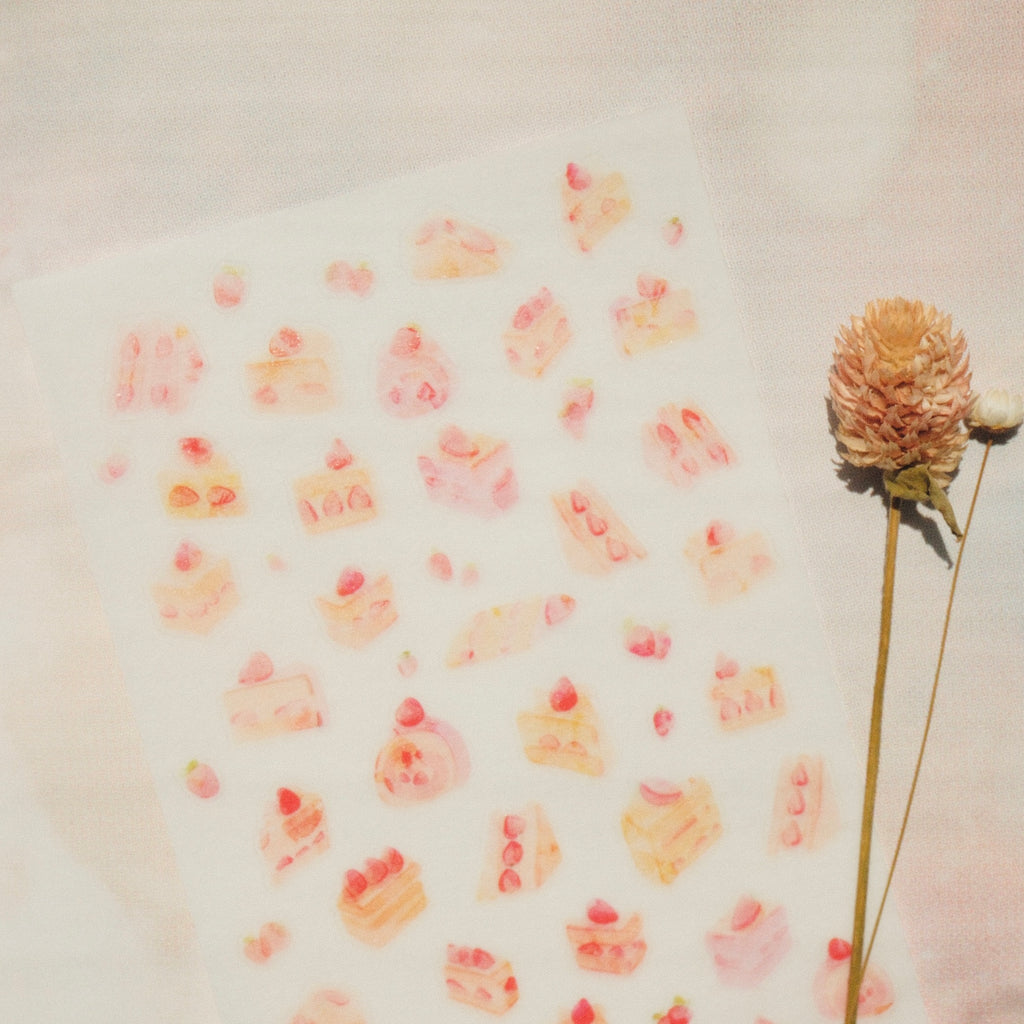 Cakes Sticker Sheet - 2 Sheets