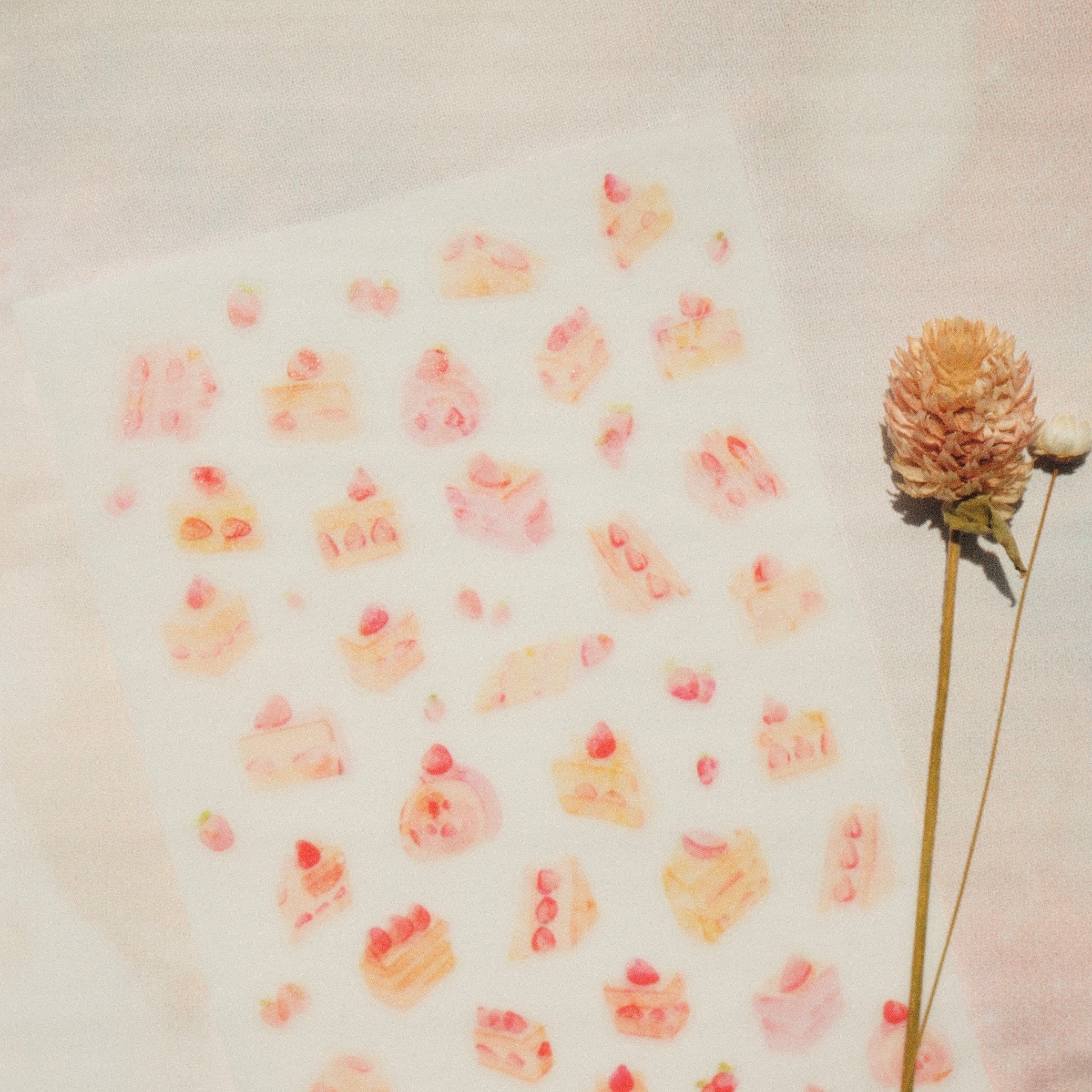 Cakes Sticker Sheet - 2 Sheets
