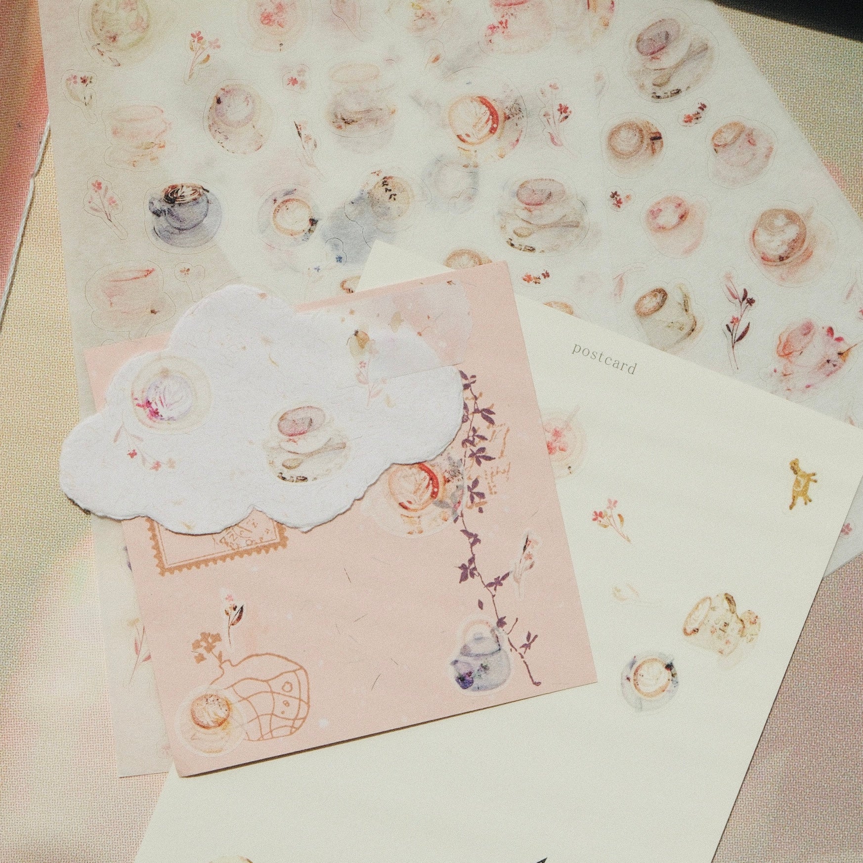 Cup of Joy Sticker Sheet - 2 sheets