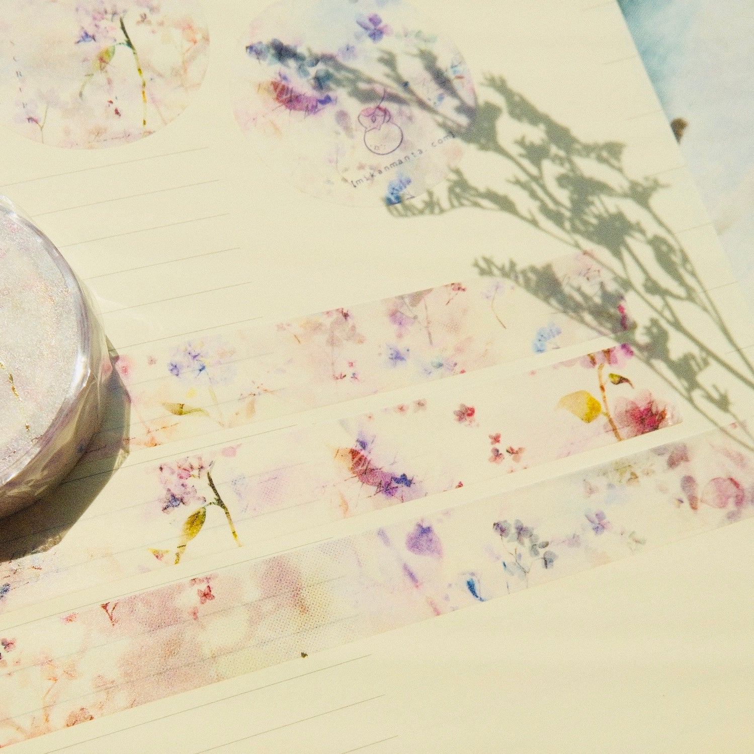 Washi Tape - Hydrangea Script