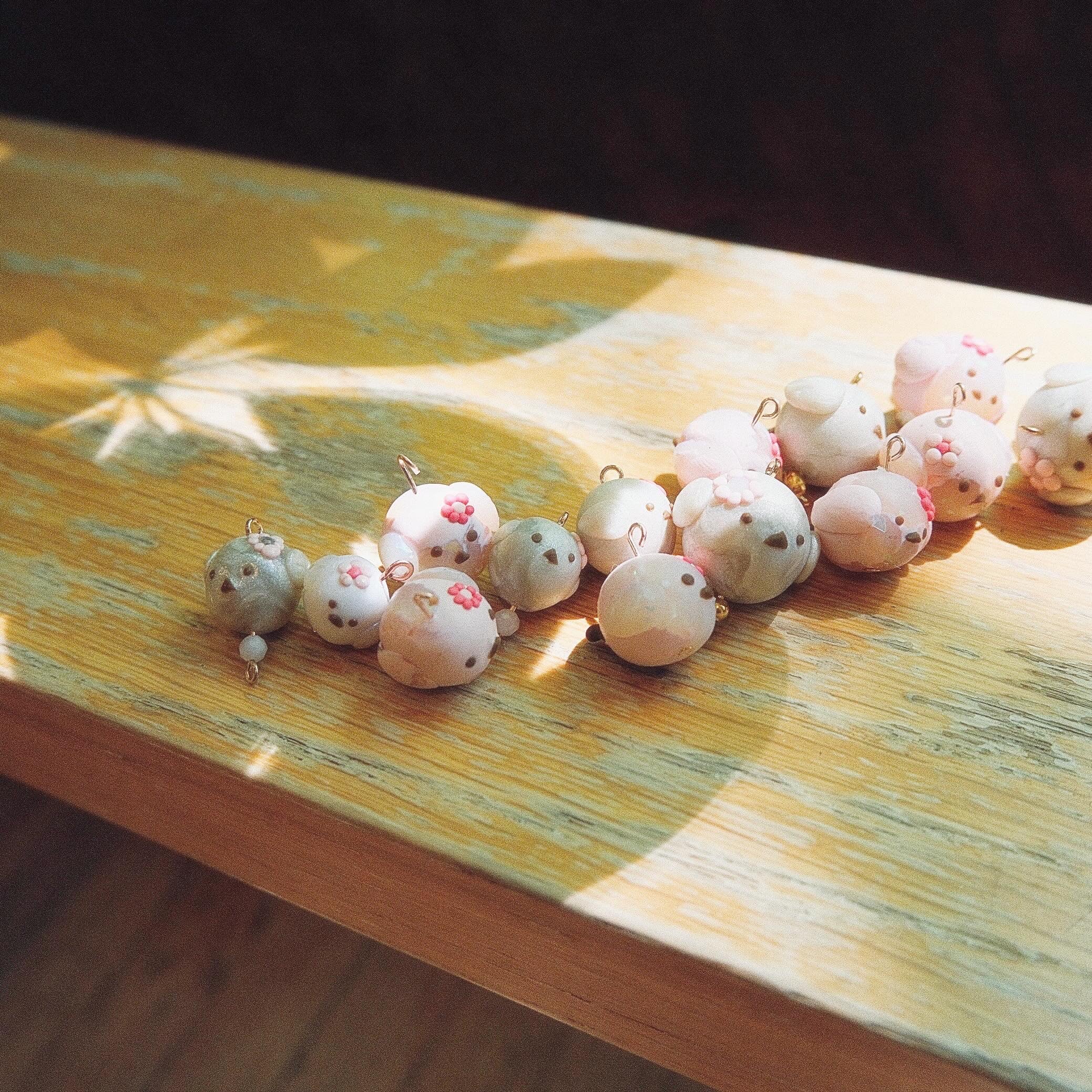 Clay Charms - Birds