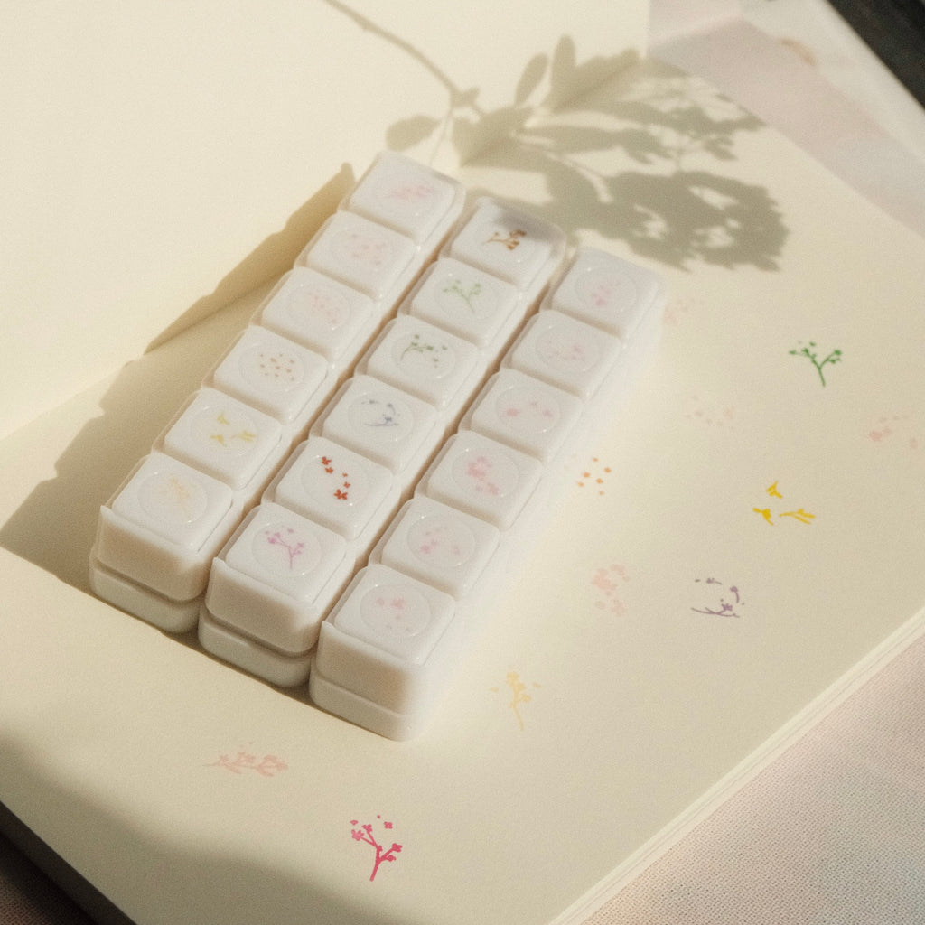 6 in 1 stamp - flowers