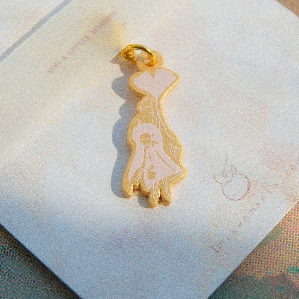 Painted Brass Charms