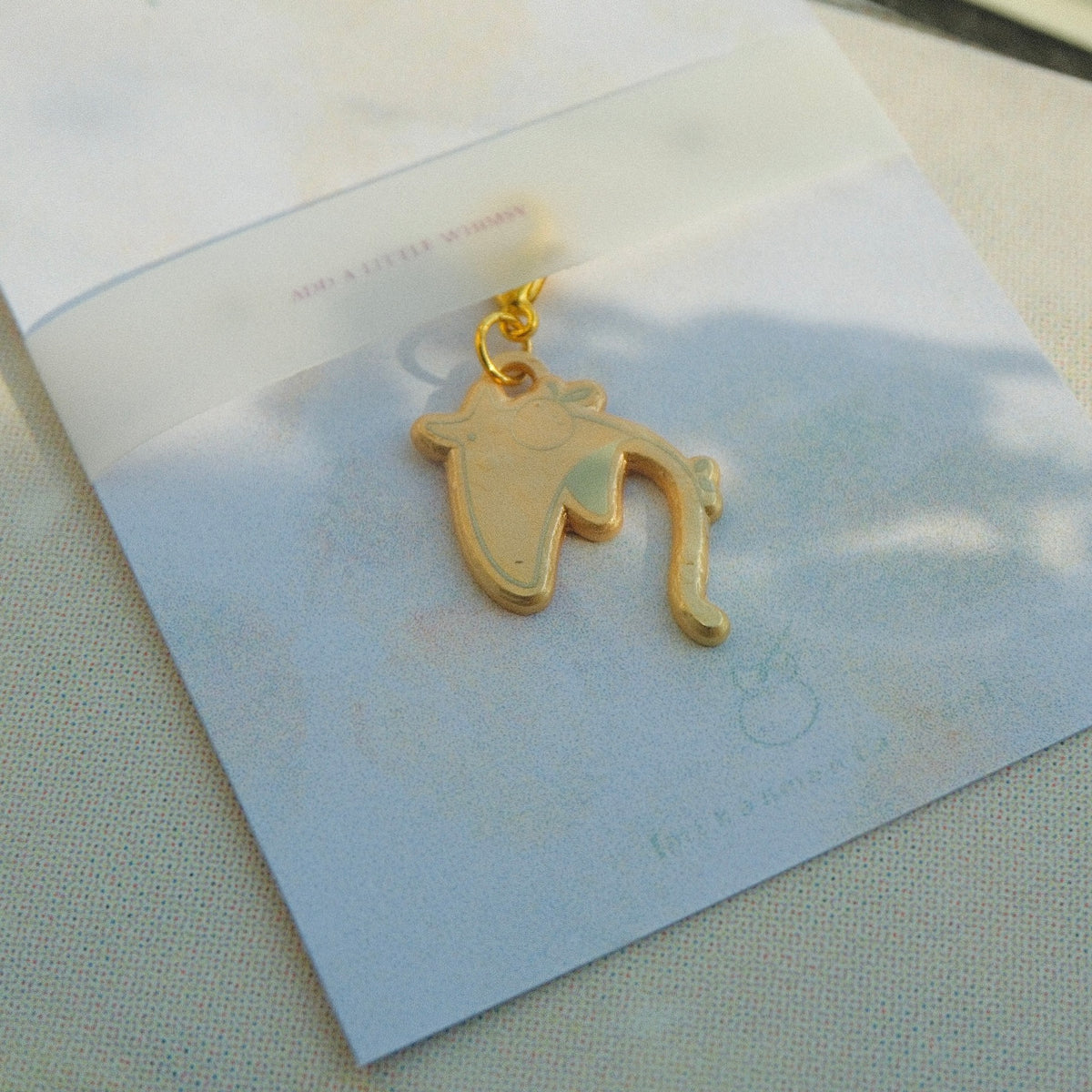 Painted Brass Charms