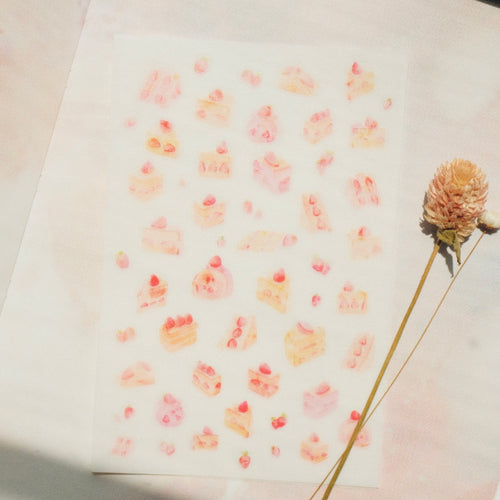 Cakes Sticker Sheet - 2 Sheets