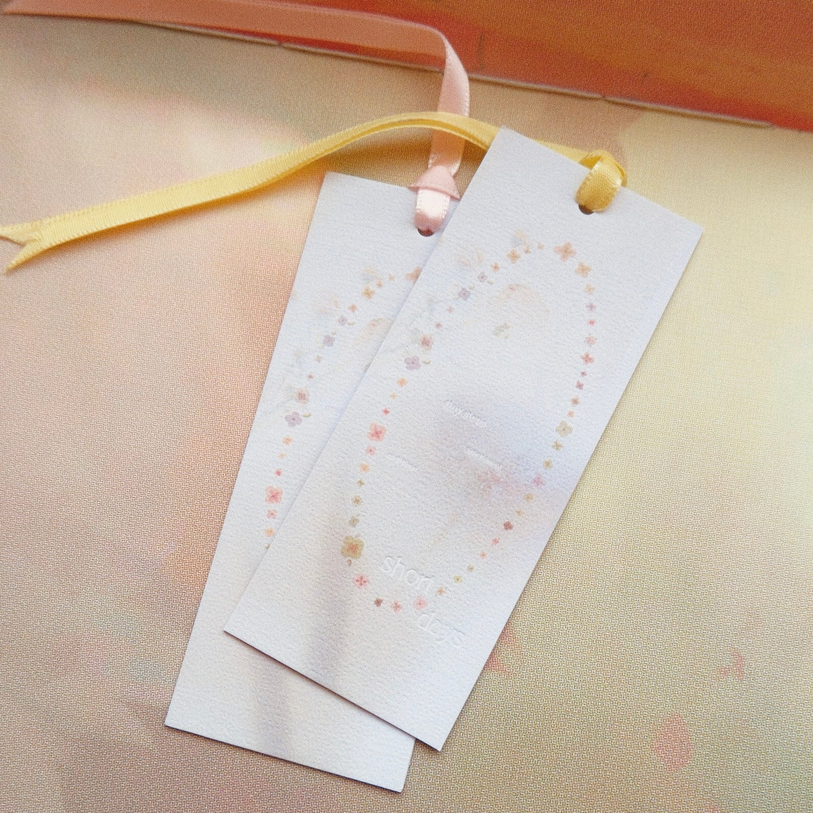 Letterpress Bookmark
