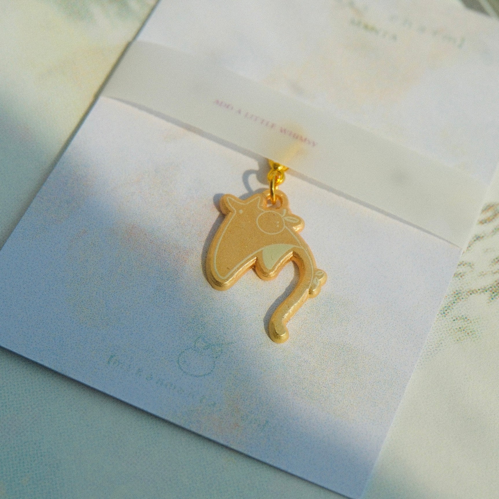 Painted Brass Charms