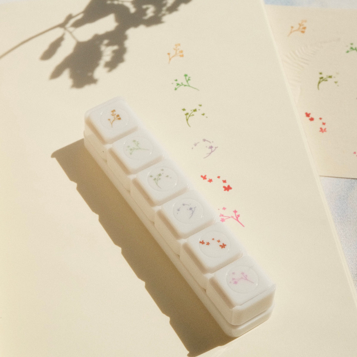 6 in 1 stamp - flowers