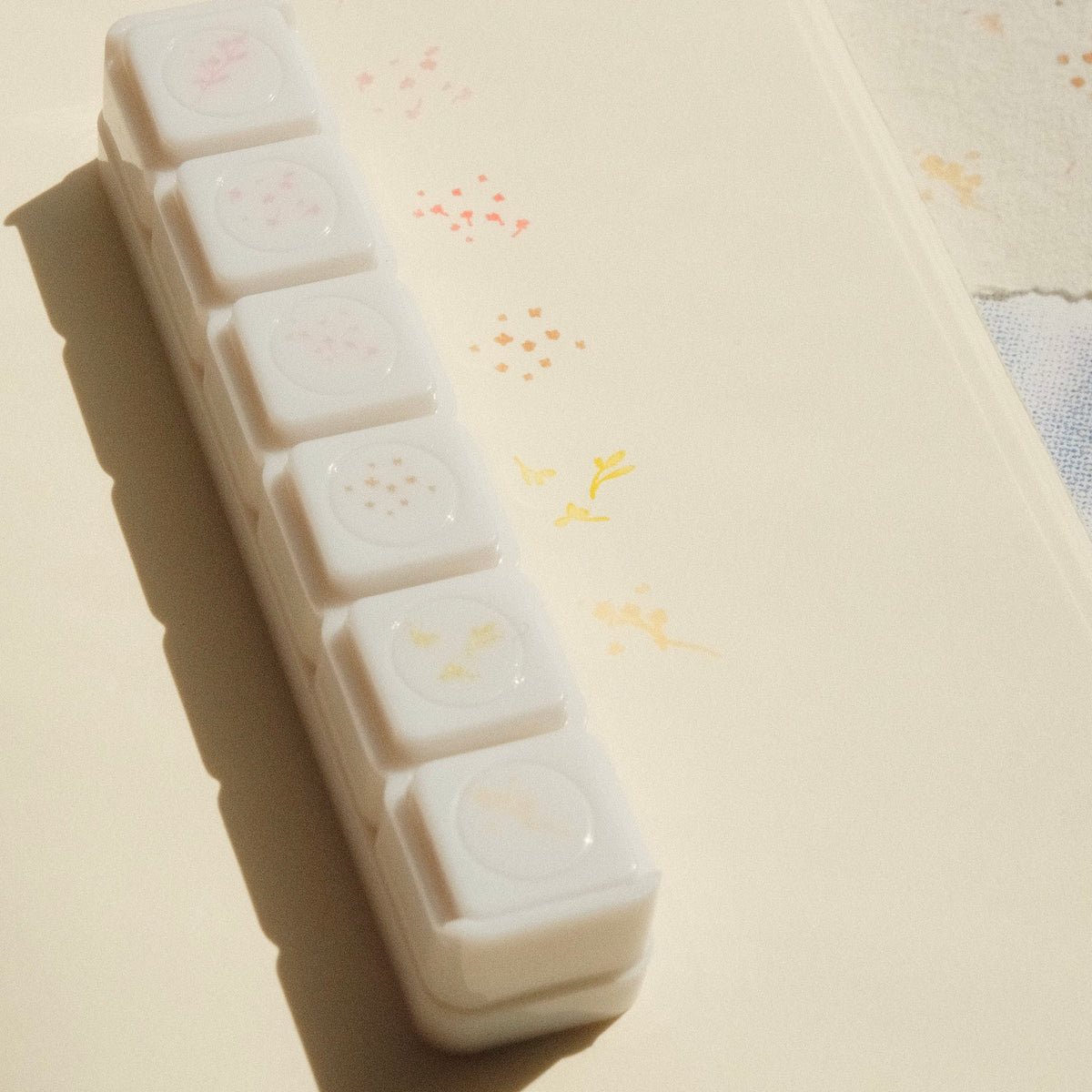 6 in 1 stamp - flowers
