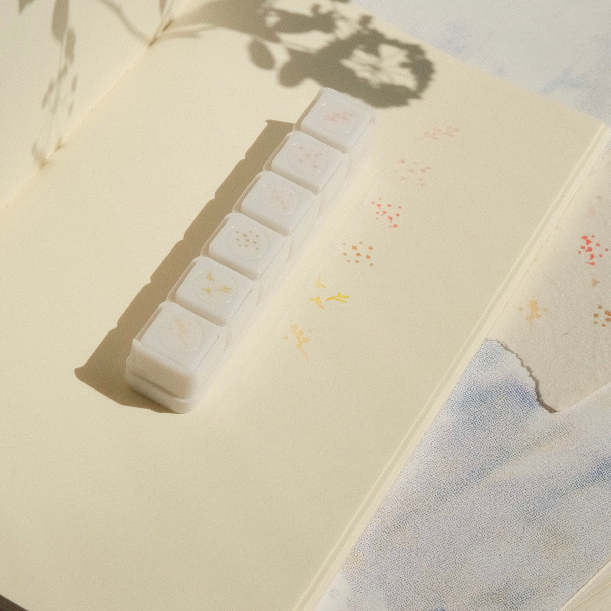 6 in 1 stamp - flowers