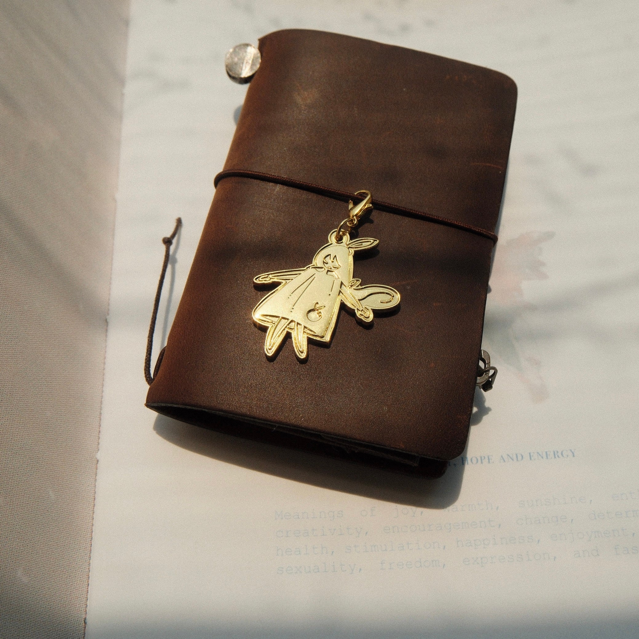 Brass Charm - Laying
