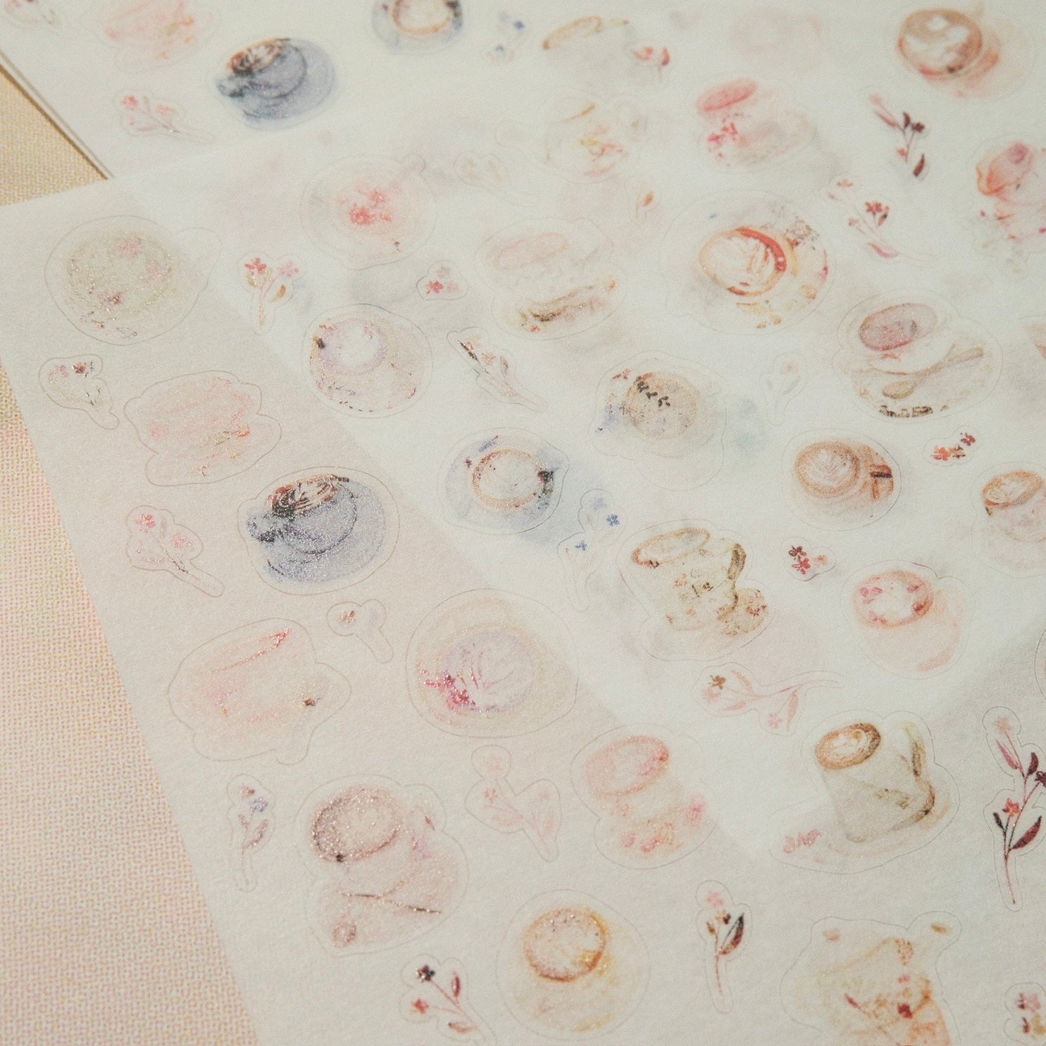 Cup of Joy Sticker Sheet - 2 sheets