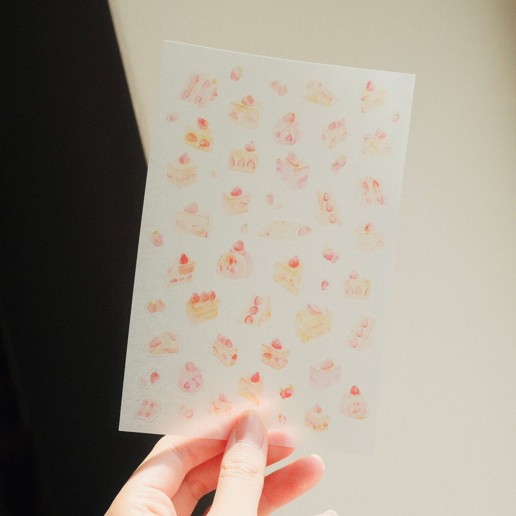 Cakes Sticker Sheet - 2 Sheets