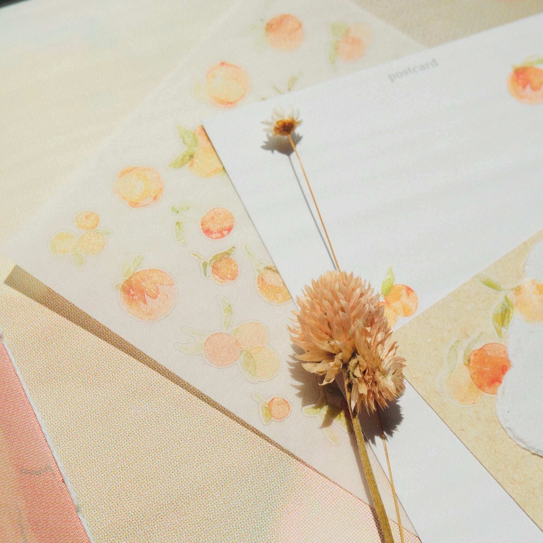 Mikan Sticker Sheet - 2 Sheets
