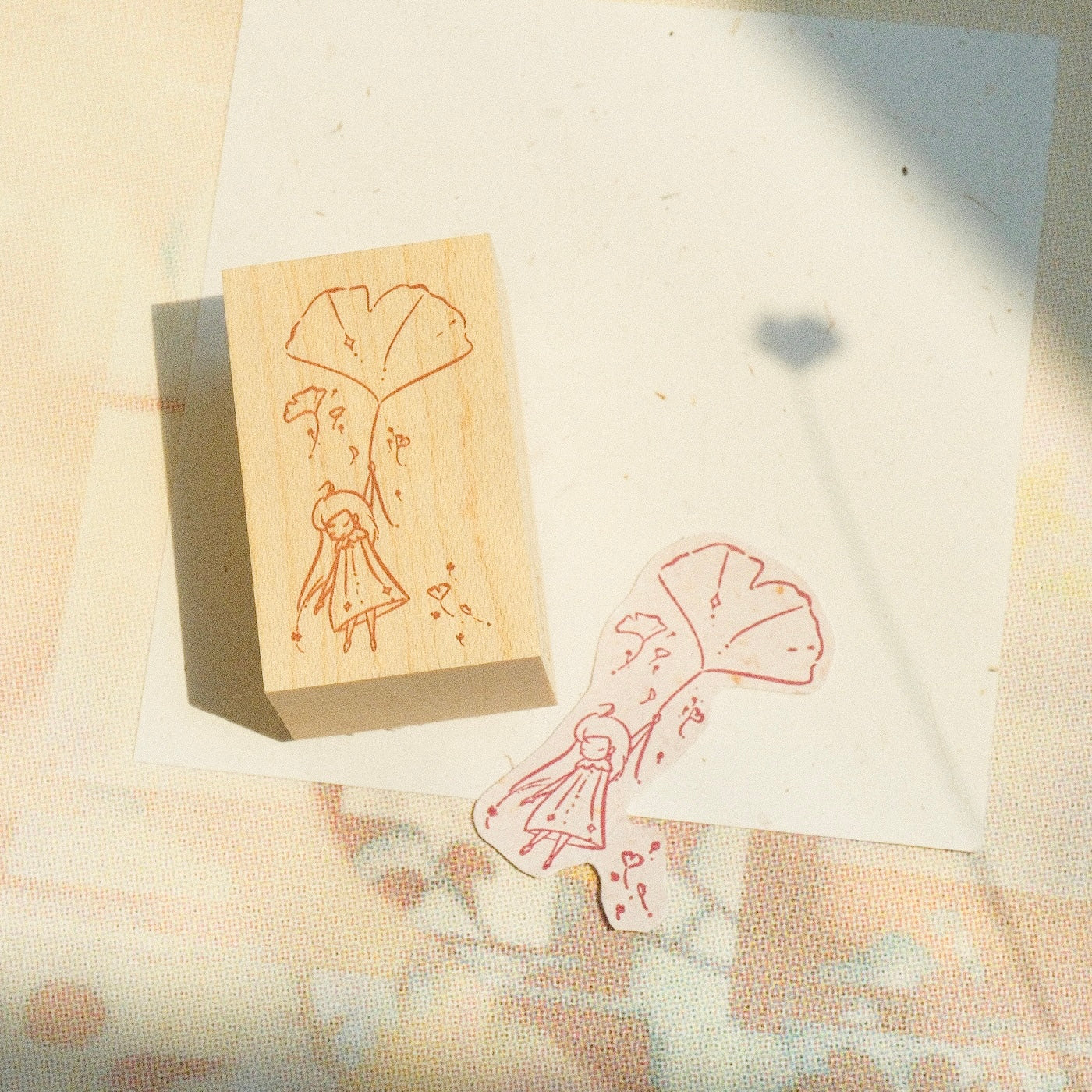 Wooden Stamp - Floating