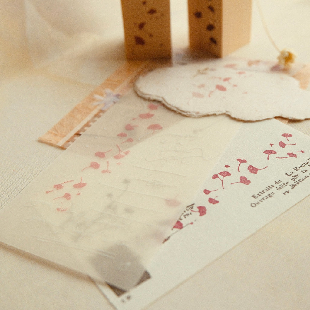 Wooden Stamp - Ginkgo