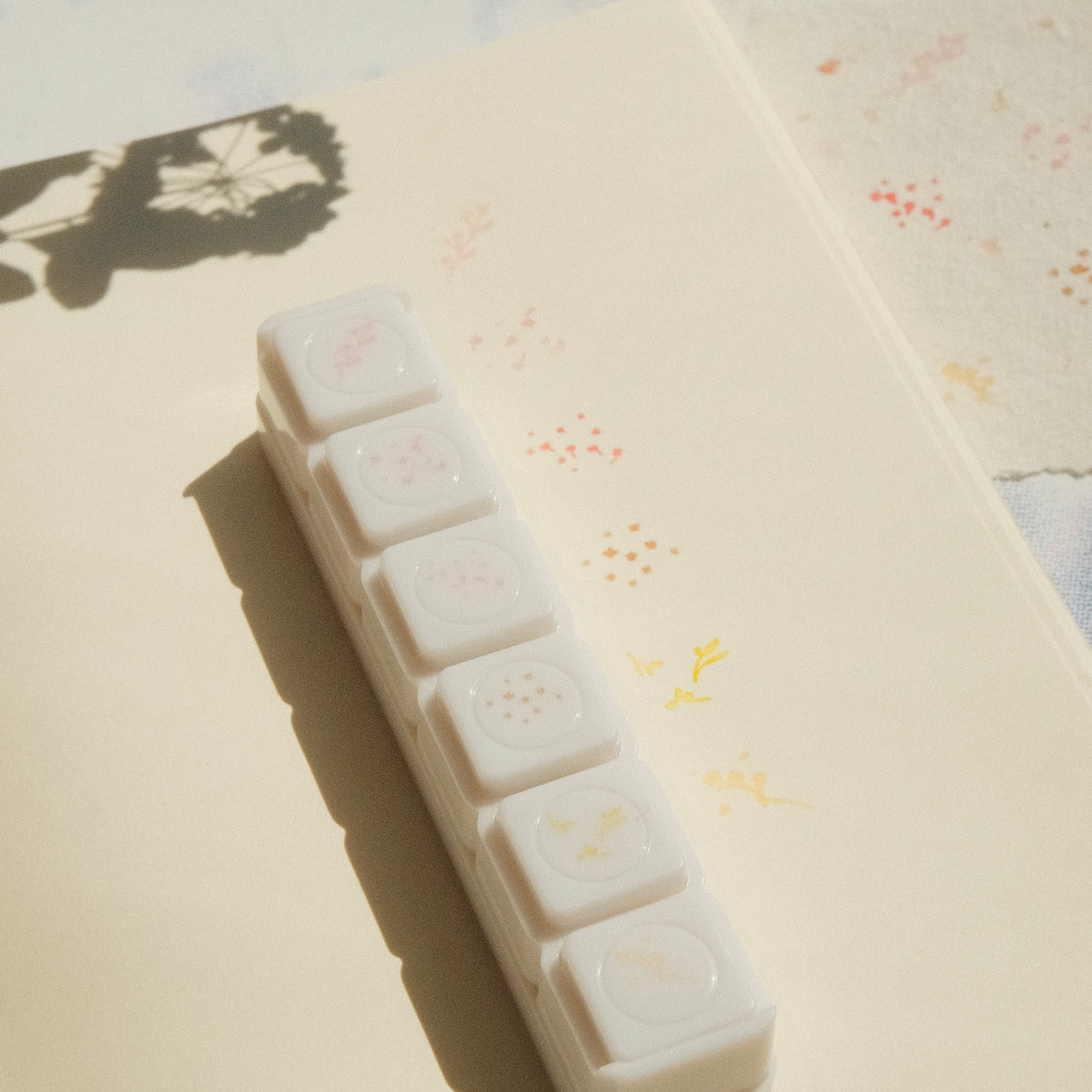 6 in 1 stamp - flowers