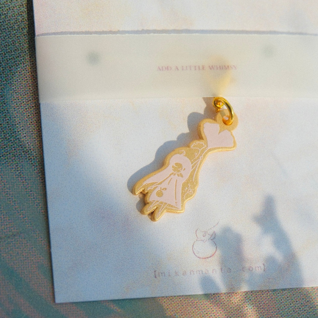 Painted Brass Charms