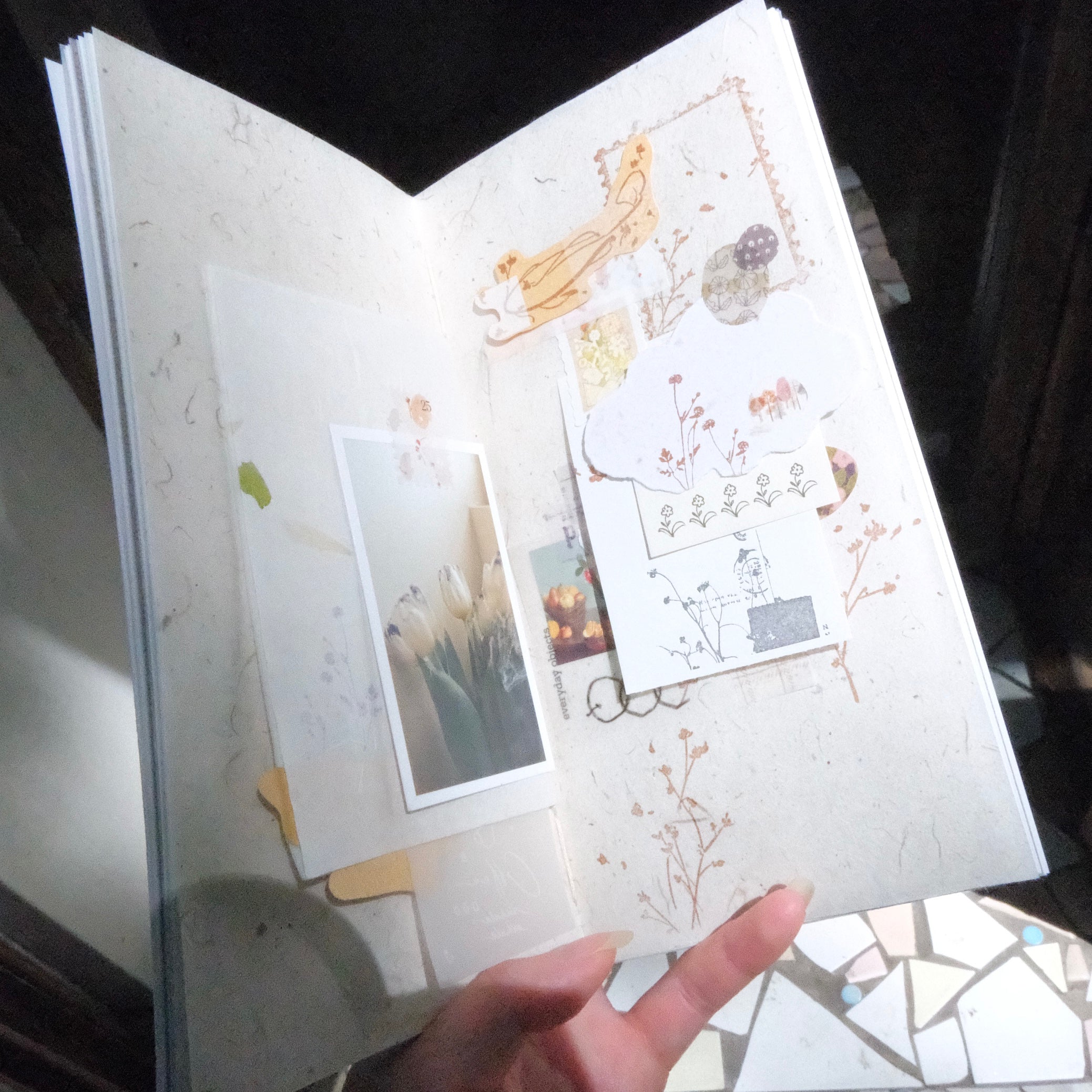 Handmade Notebook Insert - Cherished