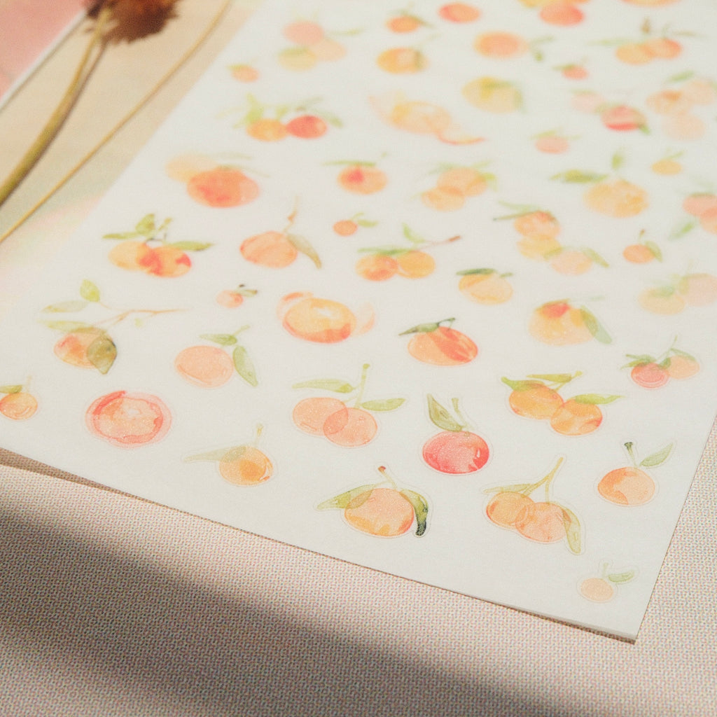 Mikan Sticker Sheet - 2 Sheets