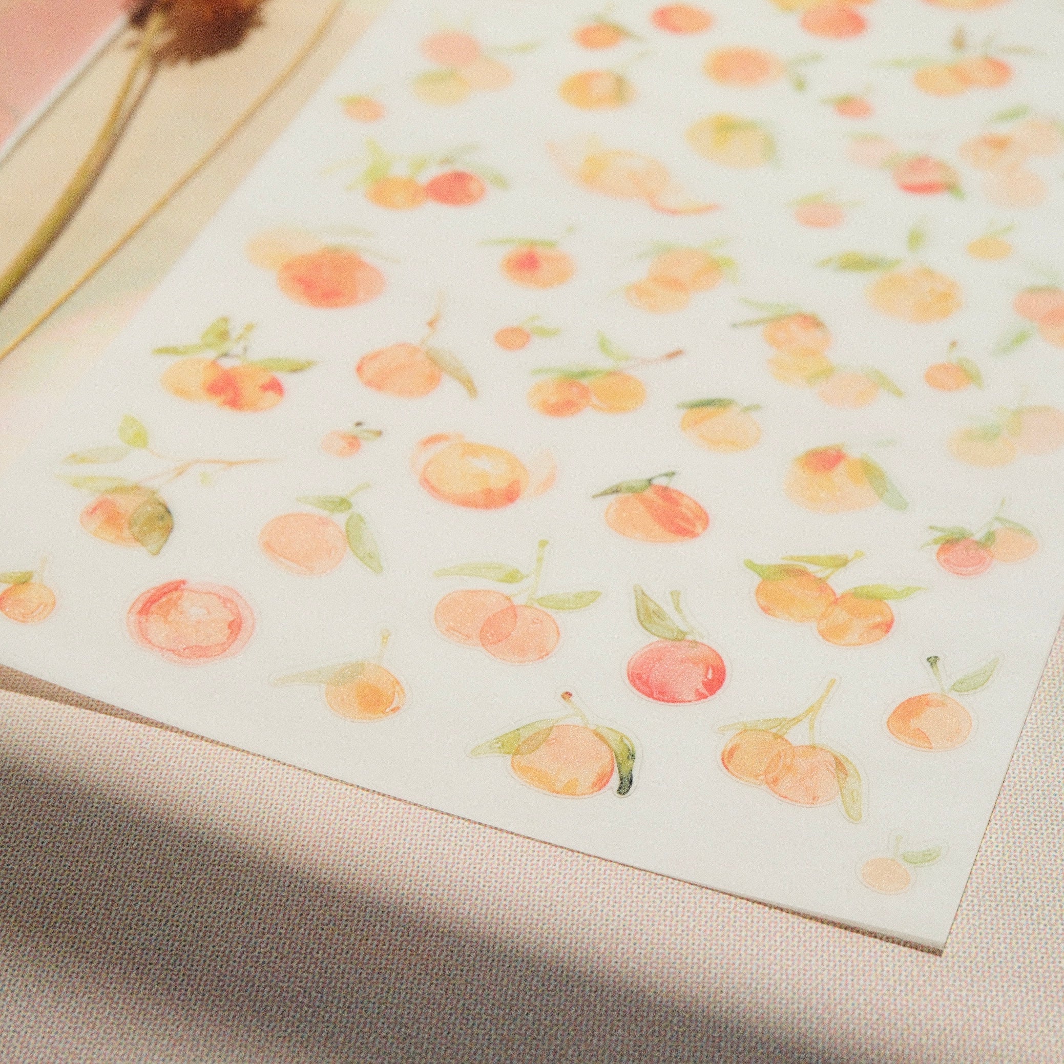 Mikan Sticker Sheet - 2 Sheets