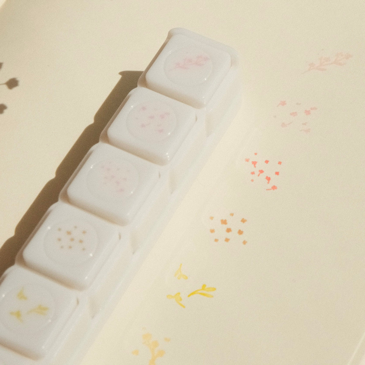 6 in 1 stamp - flowers