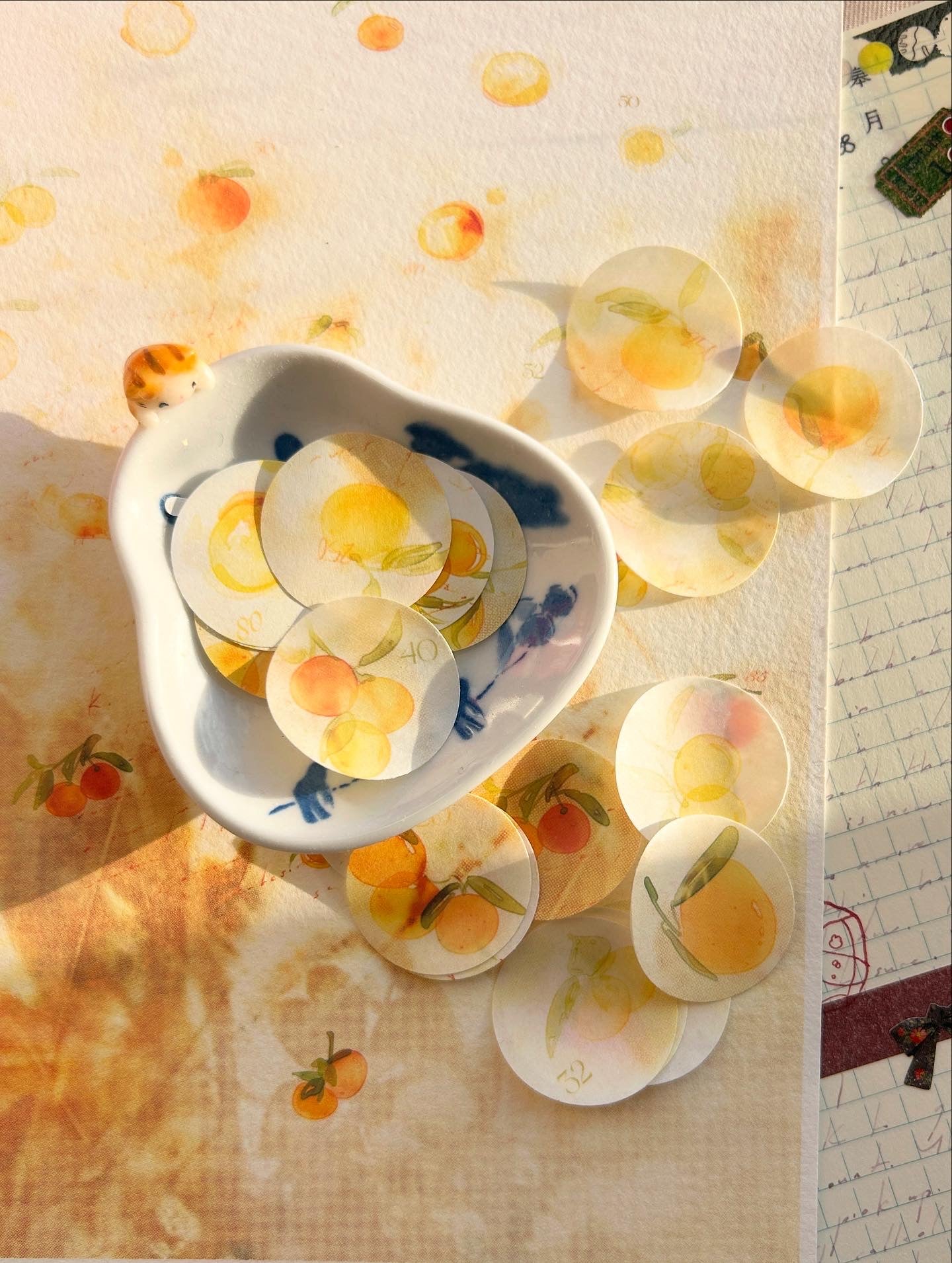 mikan sticker flakes