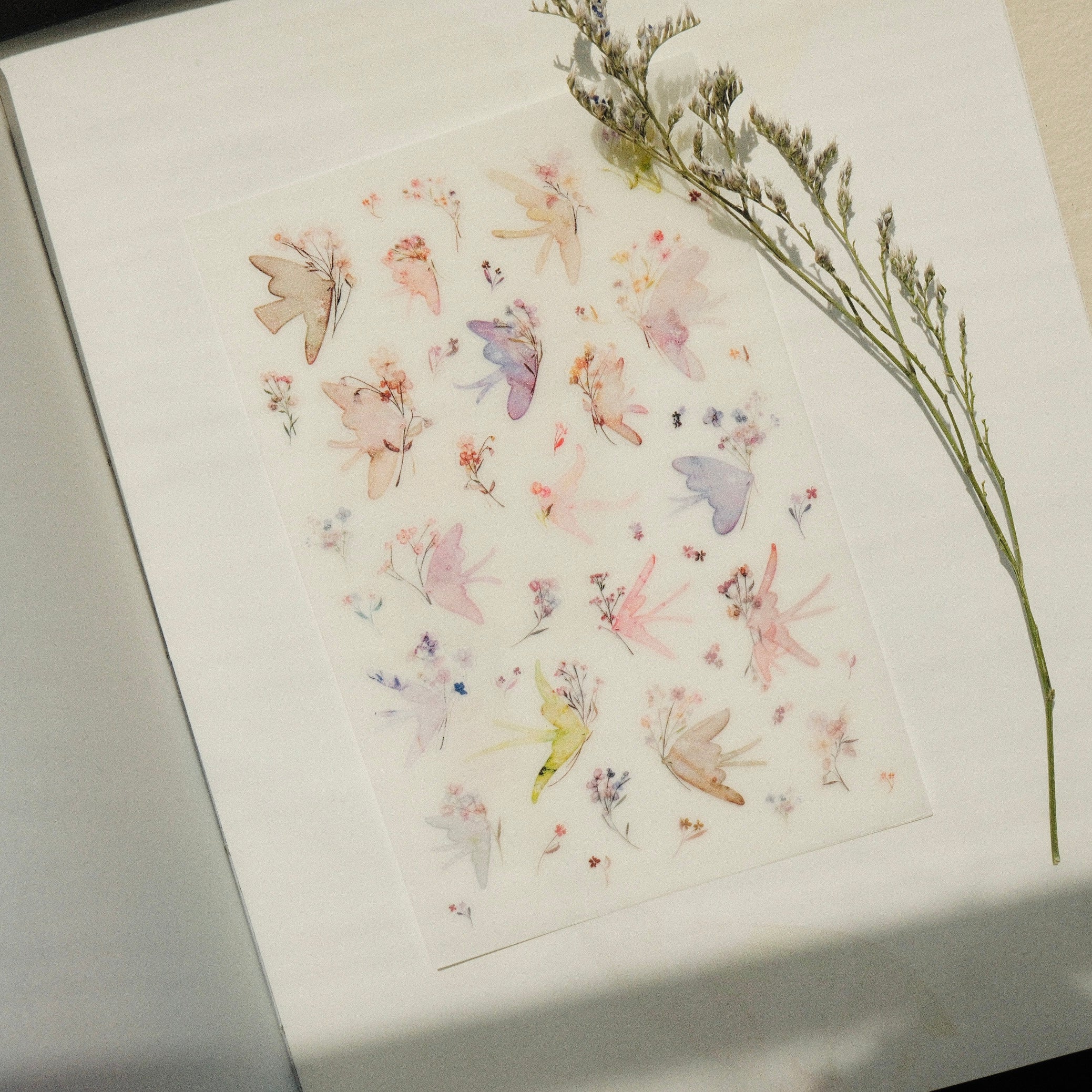 Bouquets Sticker Sheet - 2 Sheets