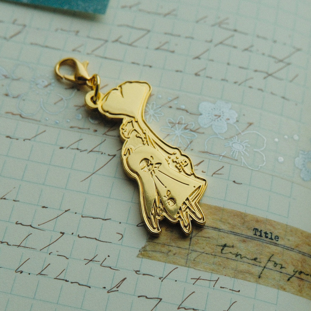Brass Charm - Floating