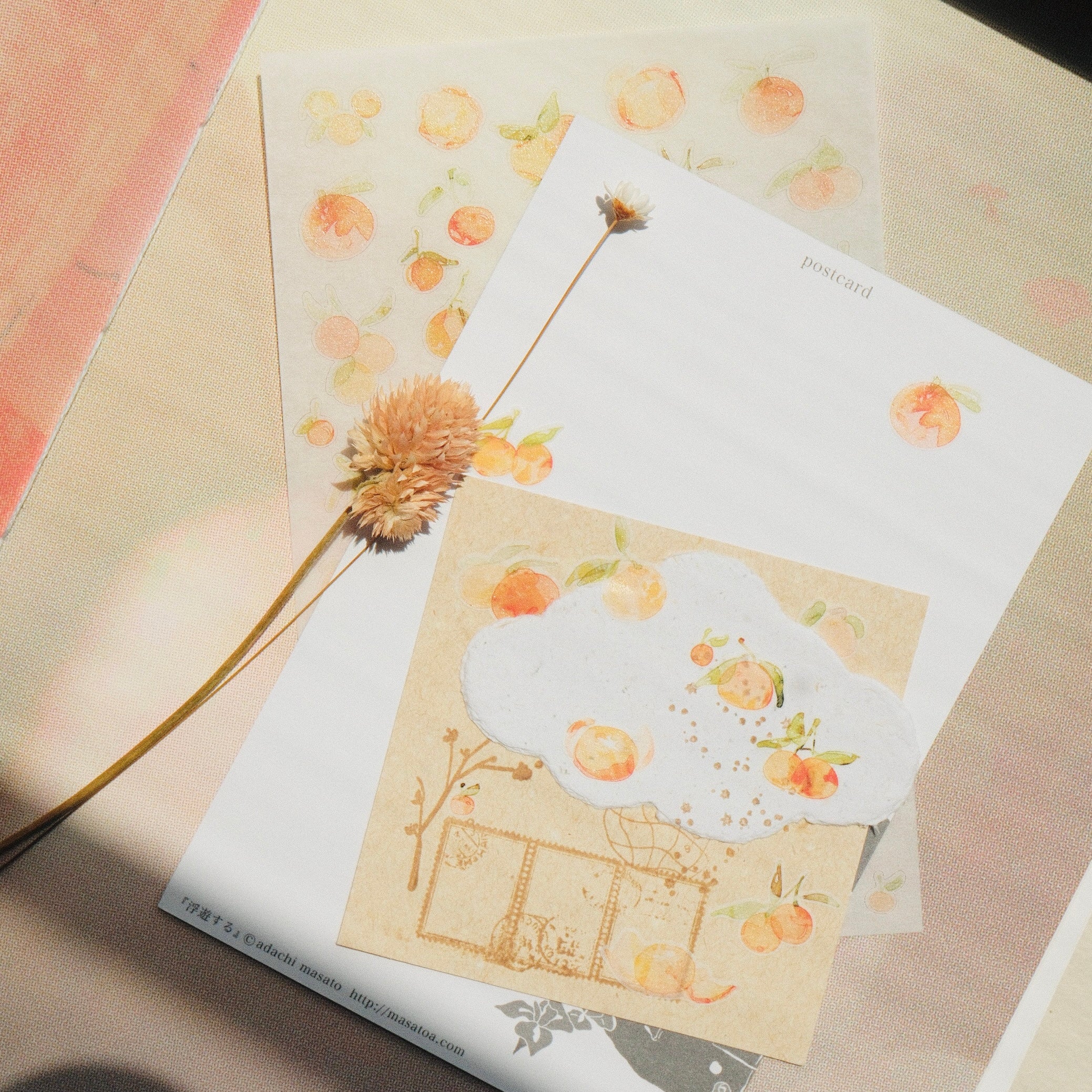 Mikan Sticker Sheet - 2 Sheets