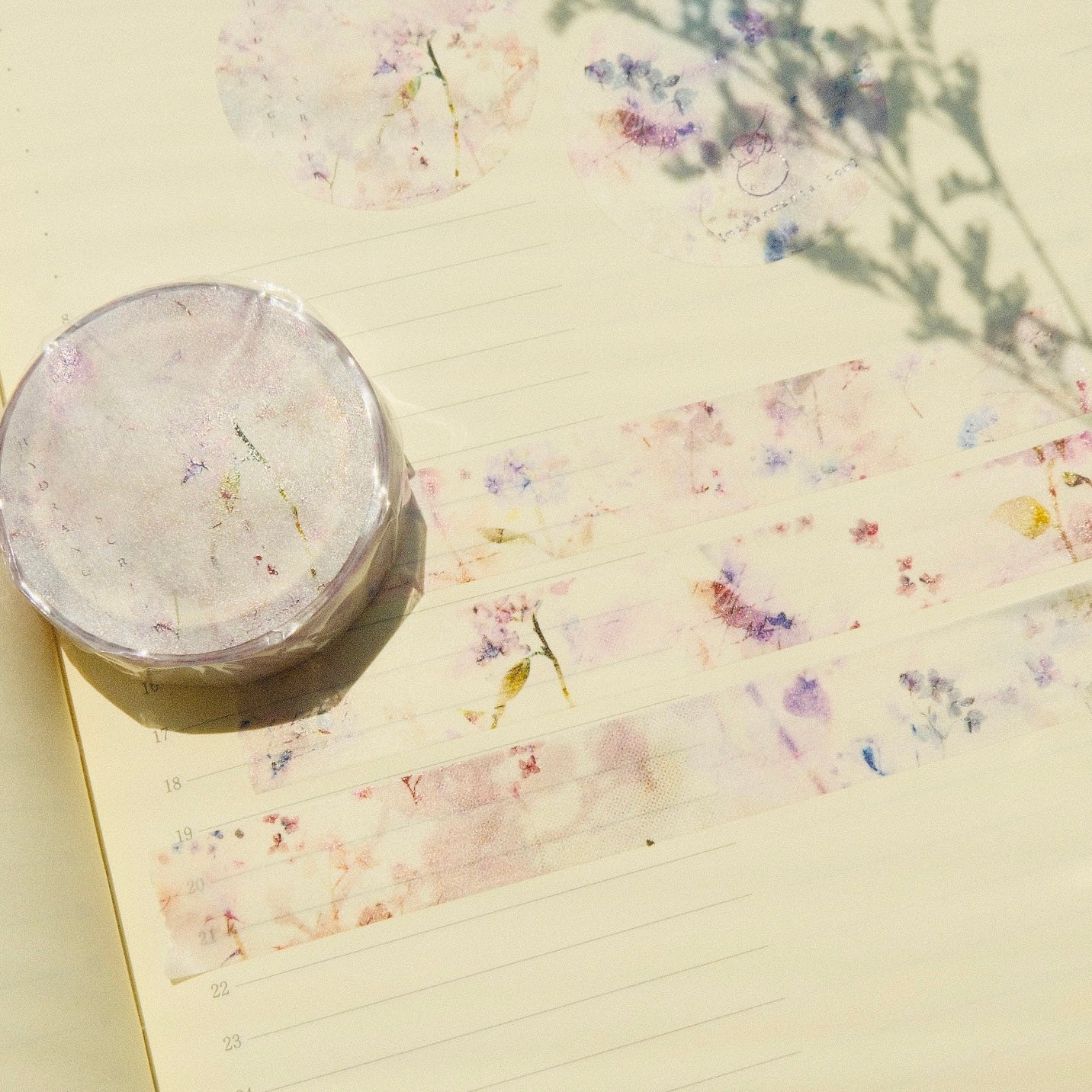 Washi Tape - Hydrangea Script