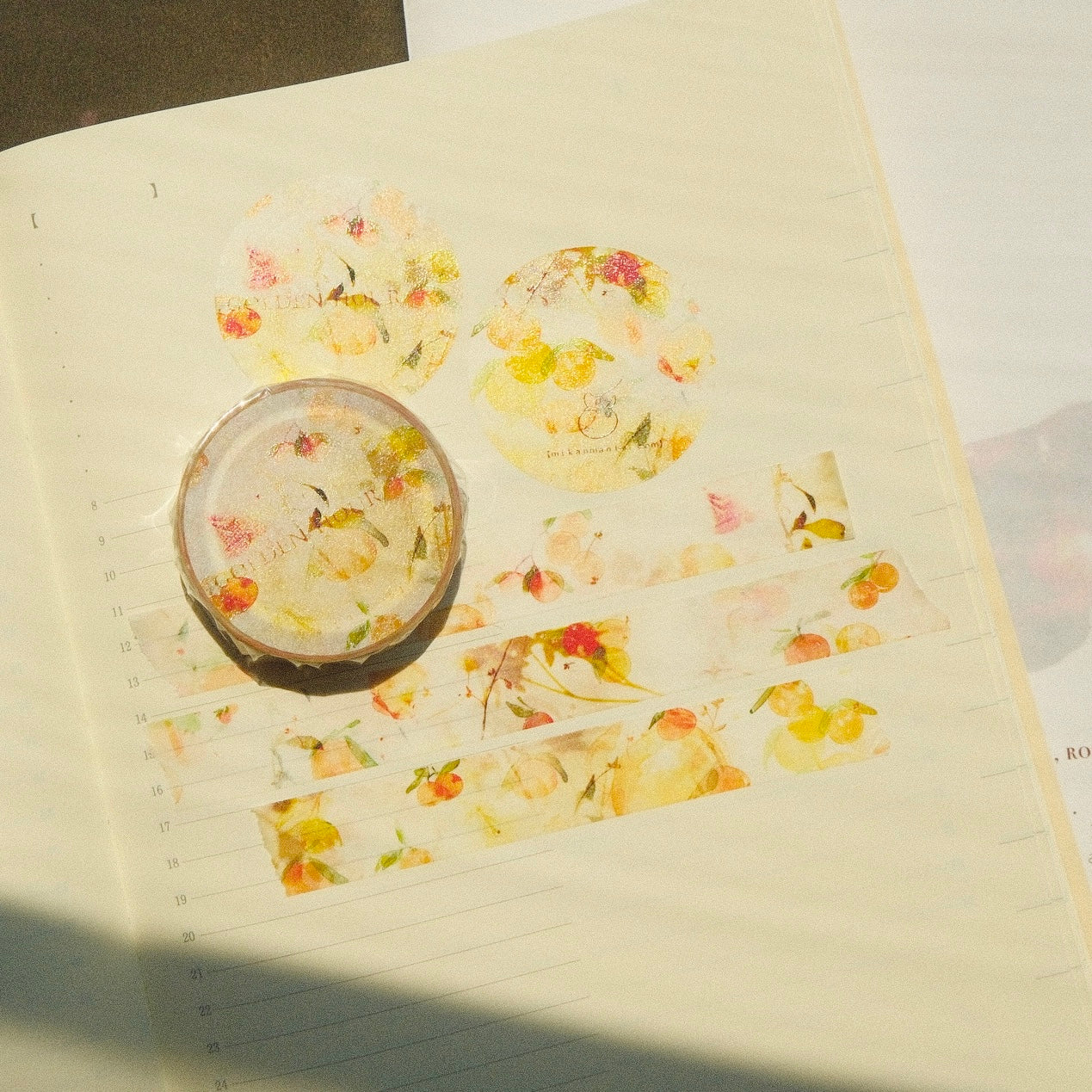 Washi Tape - Golden Hour