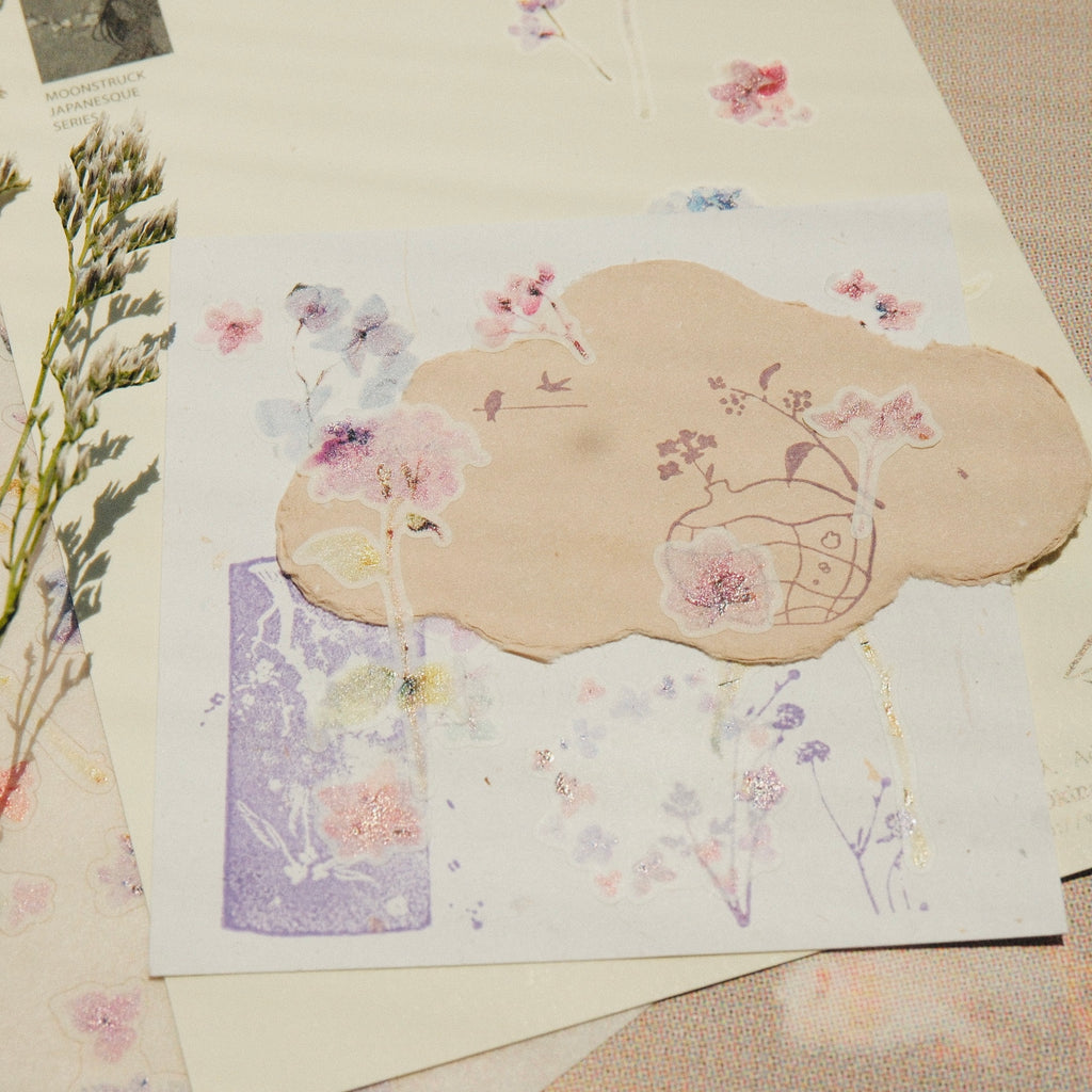 Sticker Sheet - Hydrangea - 2 Sheets