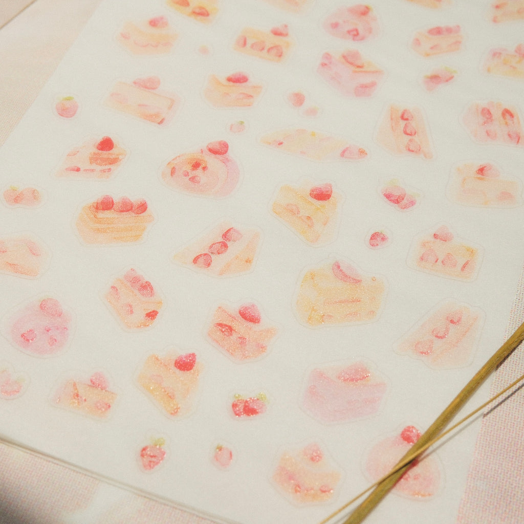 Cakes Sticker Sheet - 2 Sheets