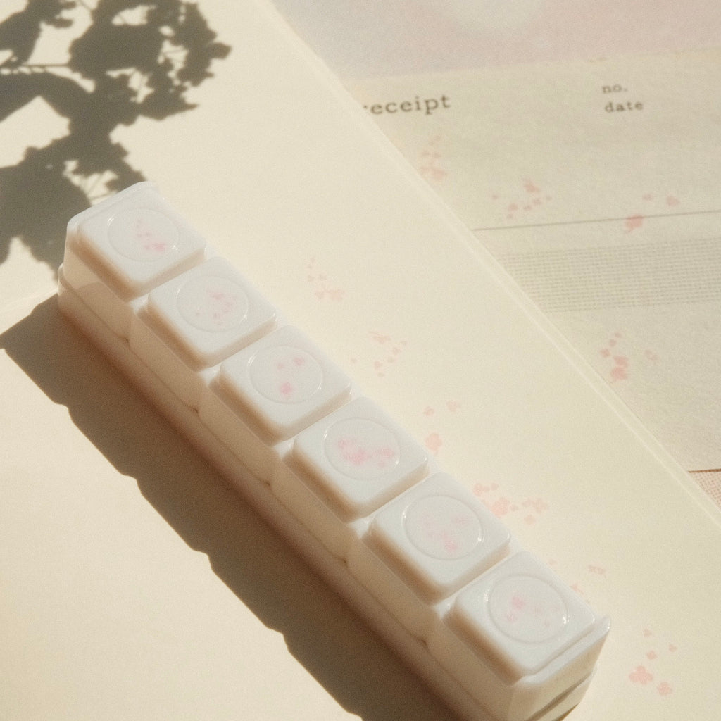 6 in 1 stamp - flowers