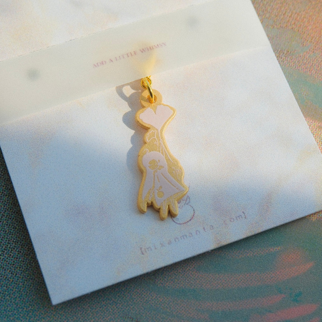 Painted Brass Charms