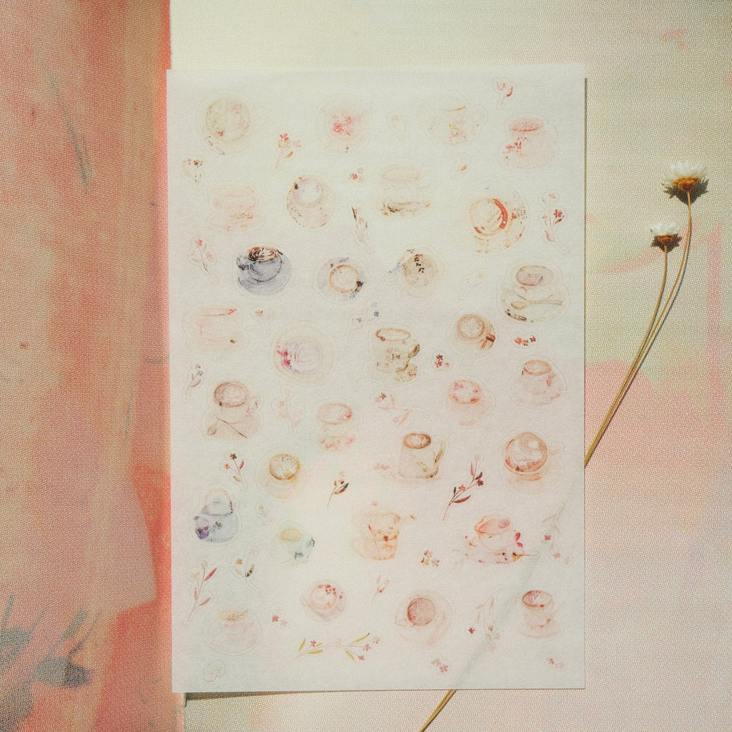 Cup of Joy Sticker Sheet - 2 sheets