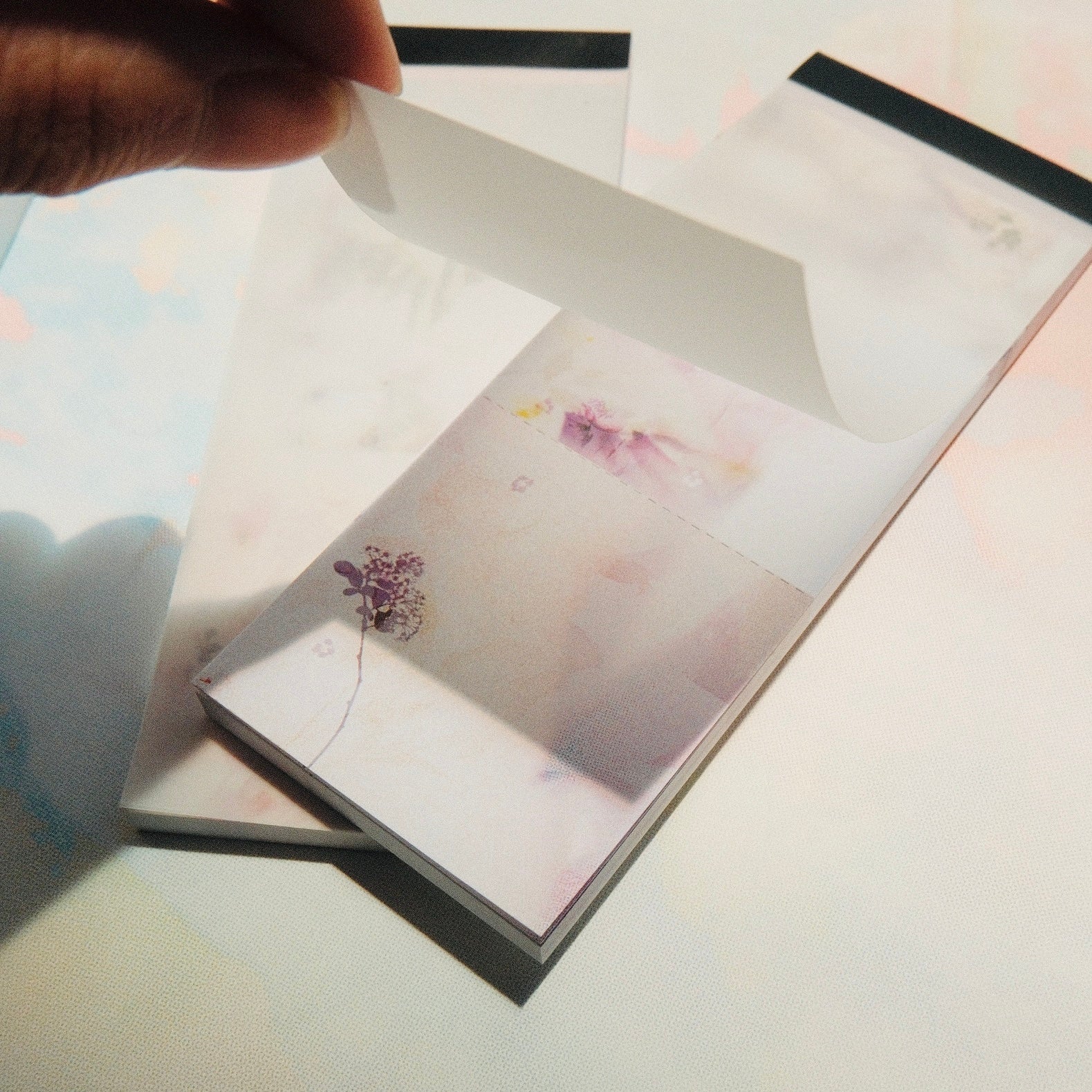 Memo Pad - Iris