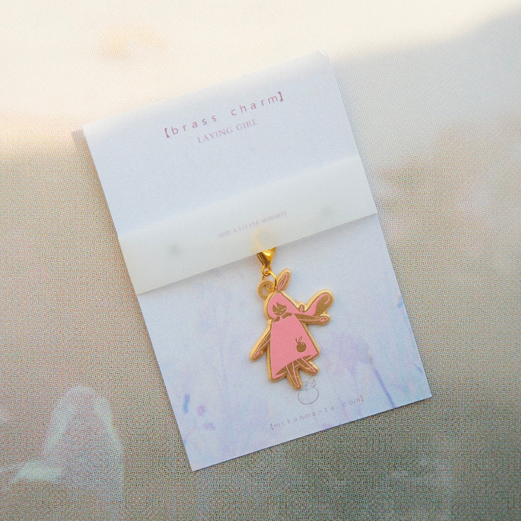 Painted Brass Charms