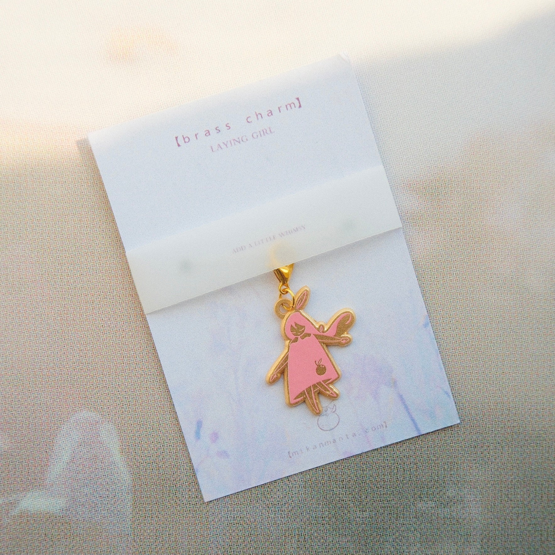 Painted Brass Charms