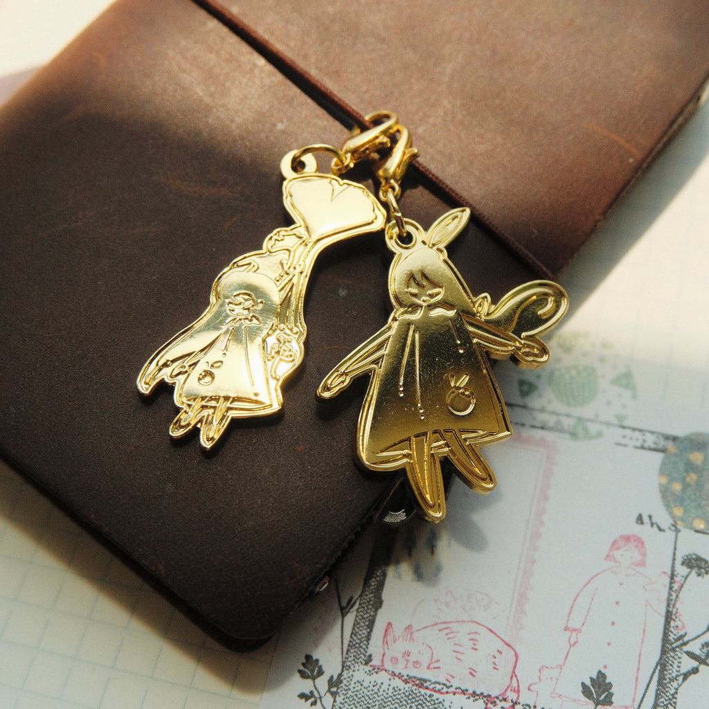 Brass Charm - Floating