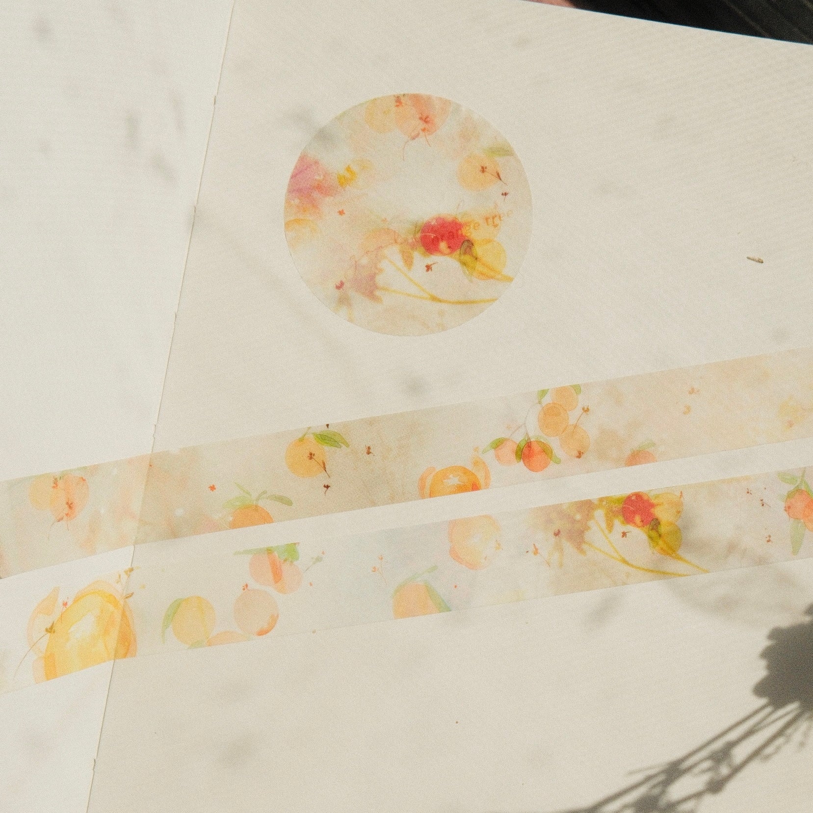 Washi Tape - Orange Tree