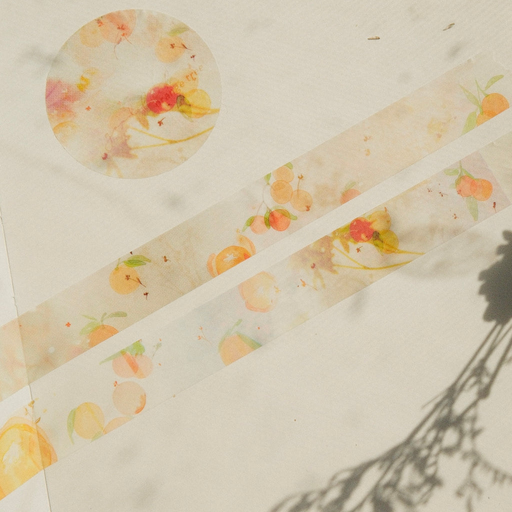Washi Tape - Orange Tree