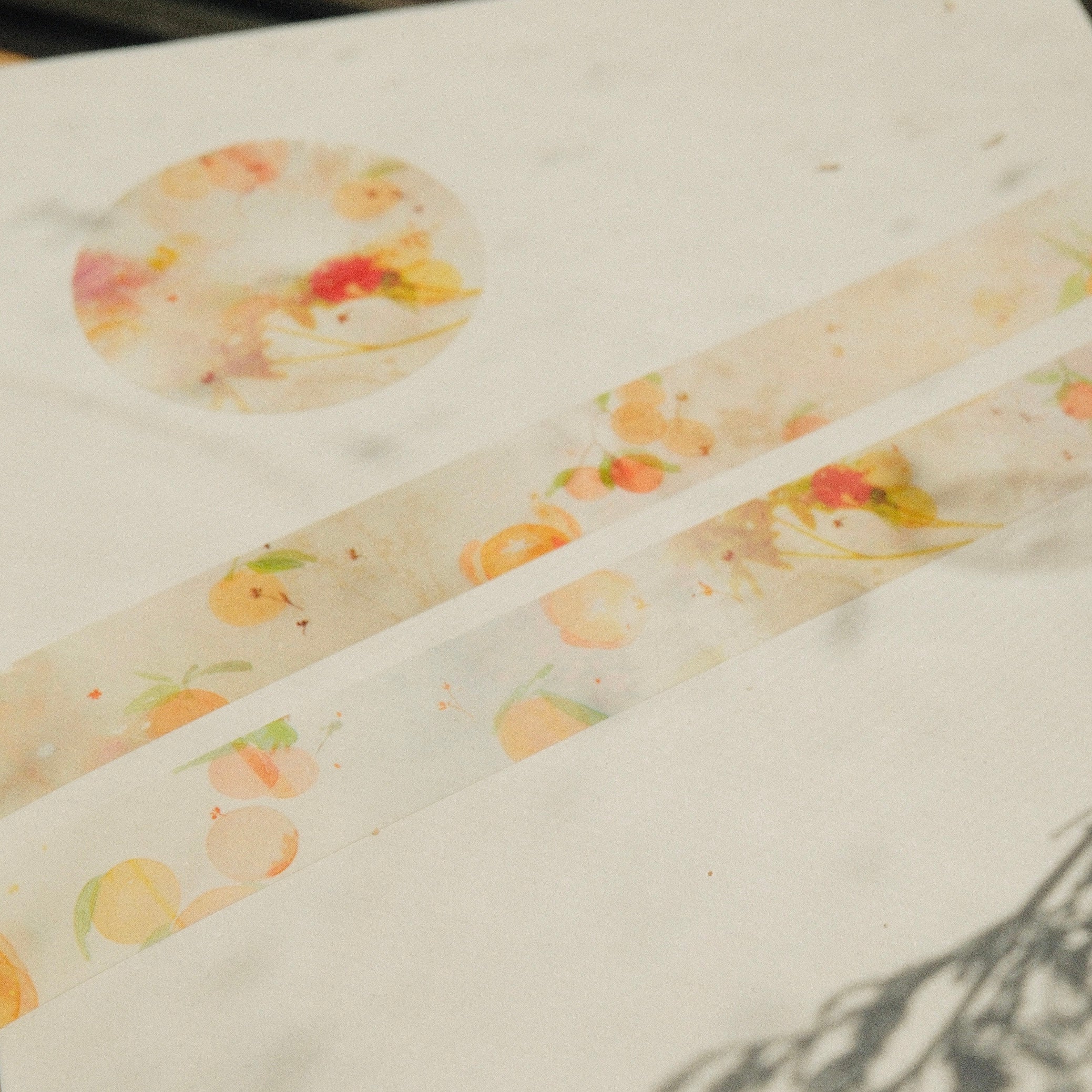 Washi Tape - Orange Tree