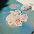 Transparent Sticker - Birdies Flying