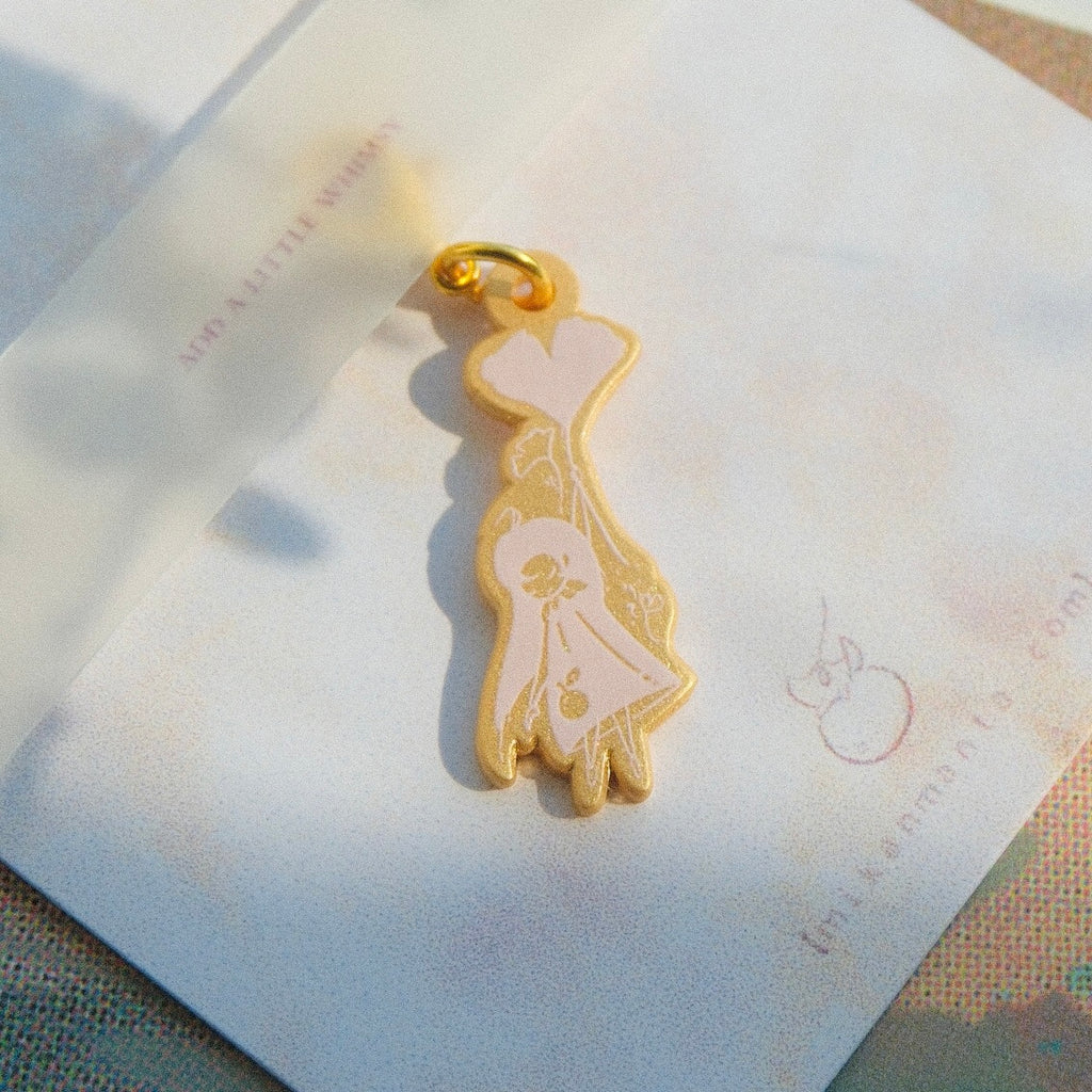 Painted Brass Charms
