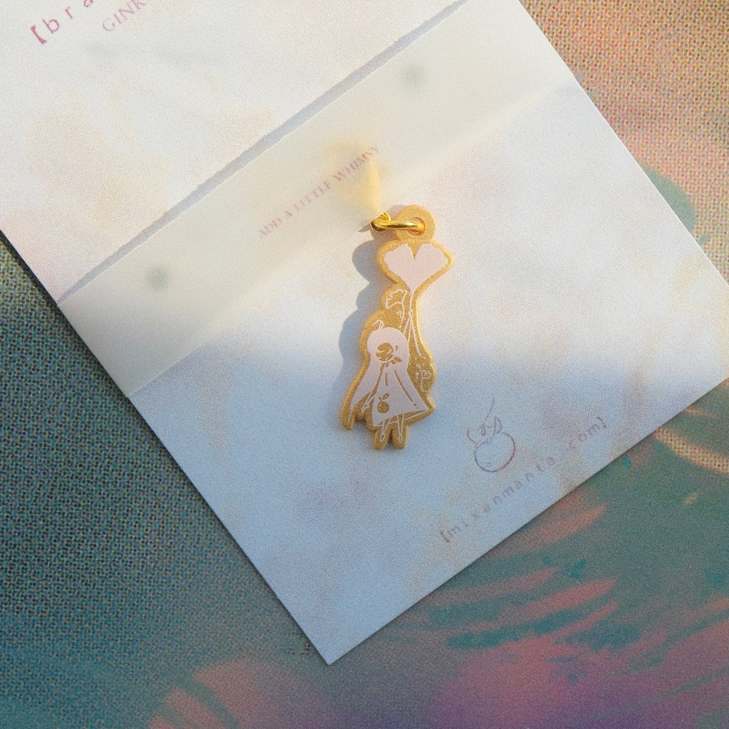 Painted Brass Charms