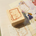 Wooden Stamp - Date & Time