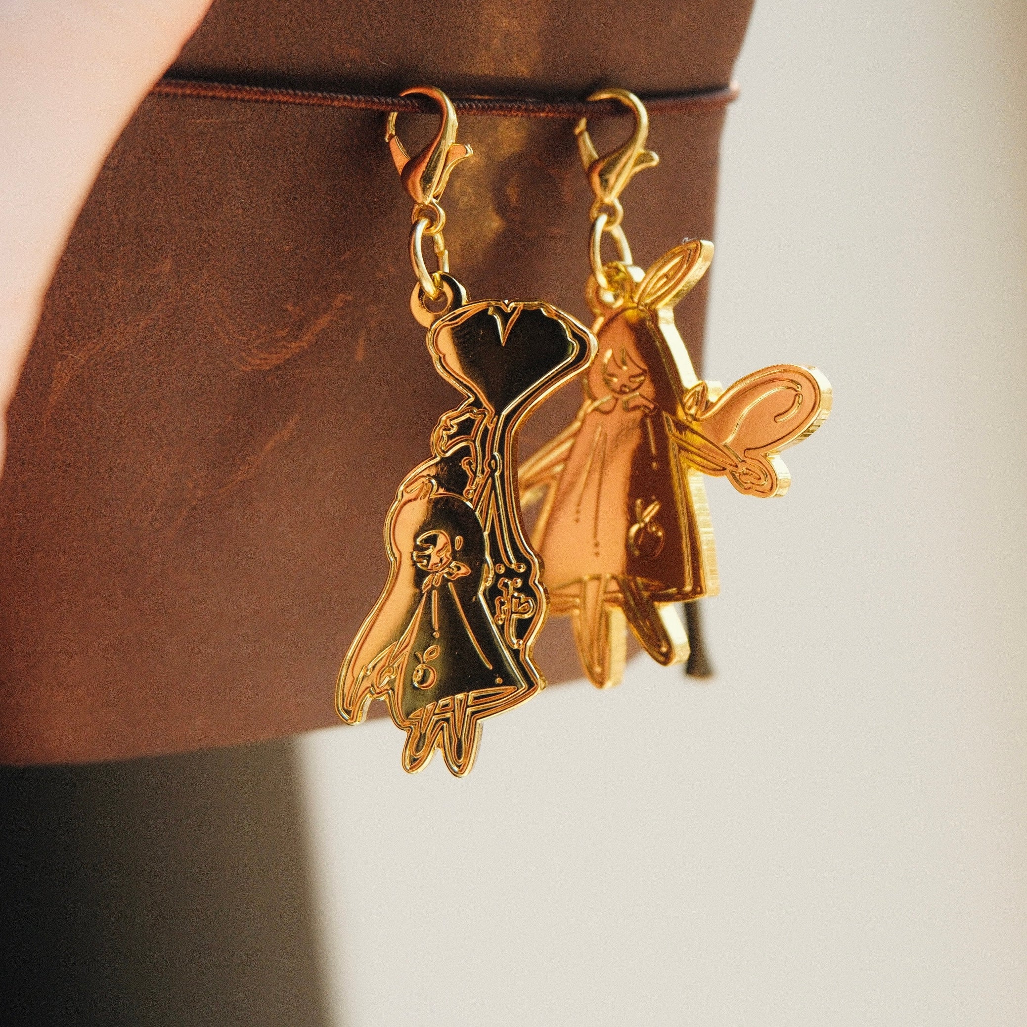 Brass Charm - Floating