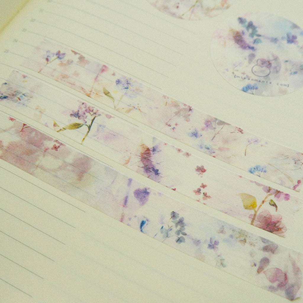 Washi Tape - Hydrangea Script